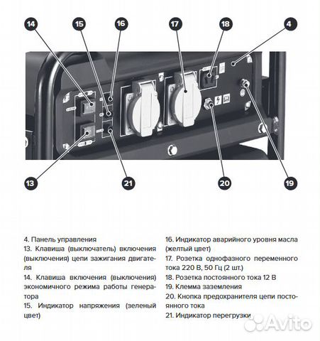 Генератор для котла инверторный чистый синус3.5кВт