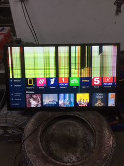 Телевизор smart tv 32 дюйма на запчасти