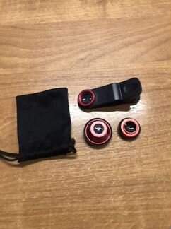 Набор объективов на телефон