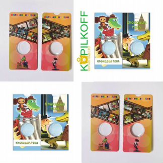 Капсульные Буклеты д/монет Мультфильмы/опт/розница