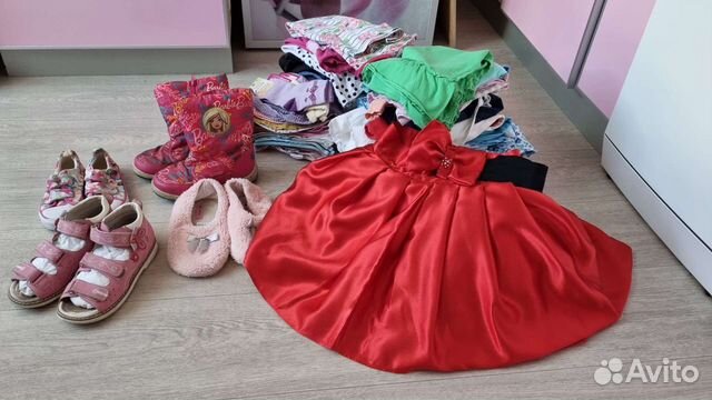 Гардероб для девочки р. 122-128-134