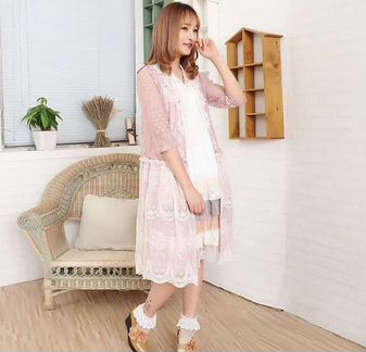 Платье кардиган