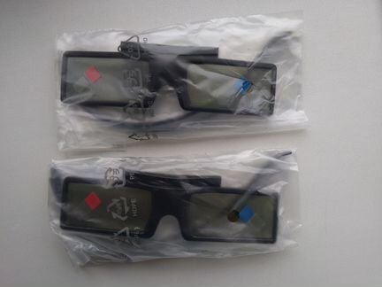 Новые 3D очки Samsung с батарейками