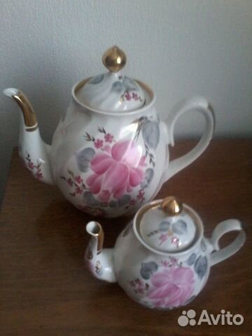 Чайник заварочный фарфоровый СССР