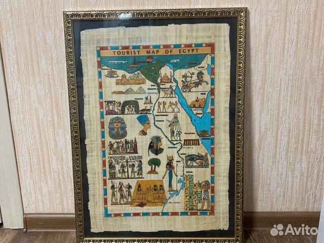 Картина на папирусе египет