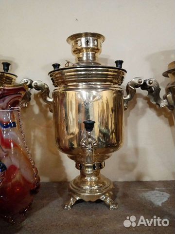 Самовар тульский на дровах 5 л