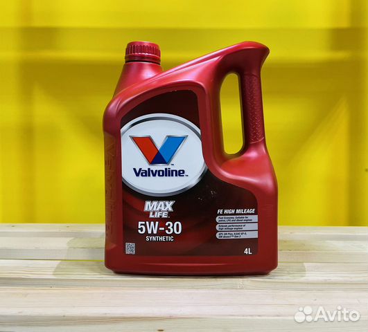 Моторное масло Valvoline Max llife 5w30 4 литра