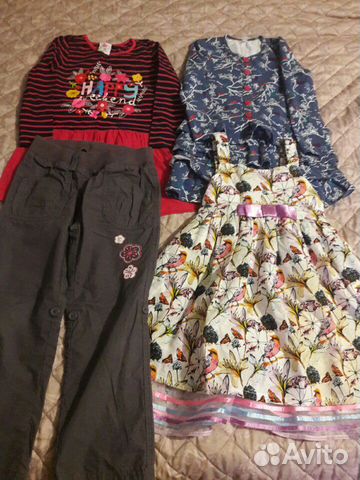 Пакет вещей для девочки