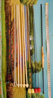 Спицы и крючки для вязания