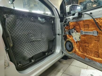Шумоизоляция автомобиля с гарантией