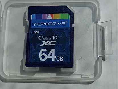 64GB SD карта