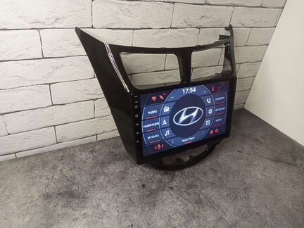 Магнитола Hyundai Solaris Android IPS экран