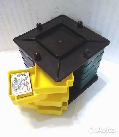 Шкатулка Органайзер для мелочей СССР 14*14выс14