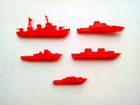 Солдатики СССР: Корабли, 5шт красные объявление продам