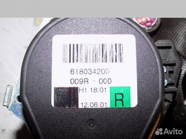 Ремень безопасности с пиропатроном Yeti 2009