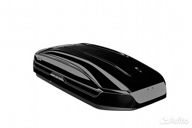 Бокс на крышу Lux Tavr 175 черный глянец