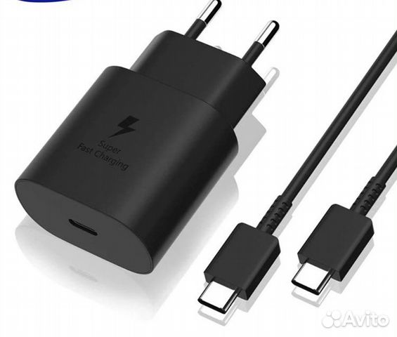 Зарядное устройство samsung 15вт/25вт для телефона