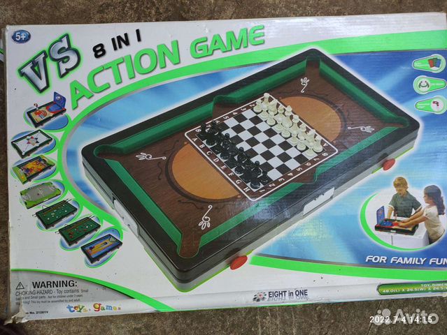 Настольные игры. 8 в 1