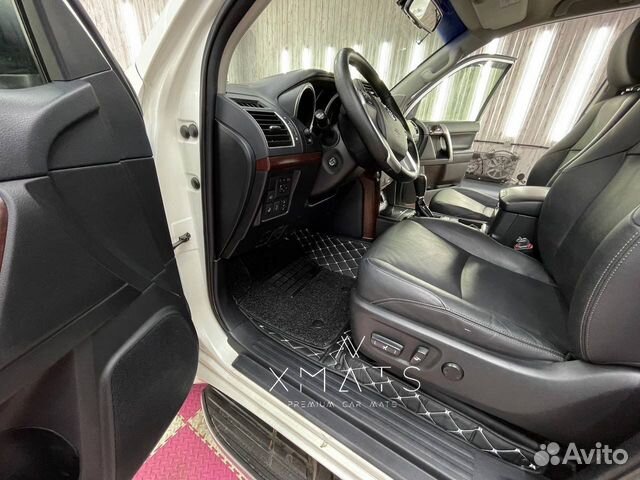 3D коврики из экокожи для TLC Prado 150