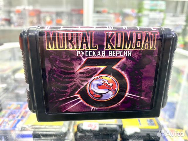 Mortal Kombat 3 Ultimate игра на Sega Новый