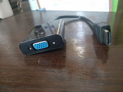 Переходник hdmi - VGA и DVI-D - VGA
