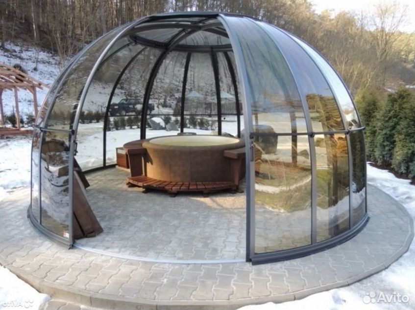 Беседка иглу своими руками