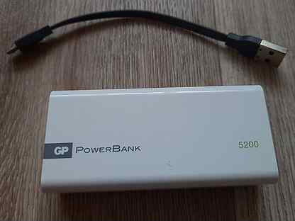 Power Bank GP 5200 мАч повер банк powerbank