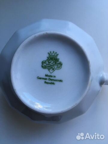 Чайные пары от сервиза гдр, Ilmenau