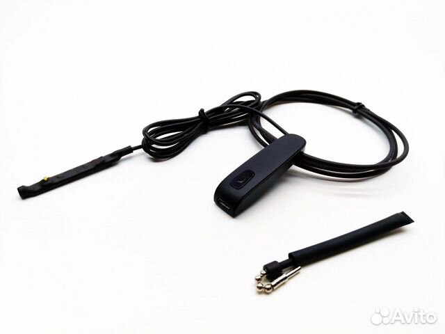 Беспроводной магнитный микронаушник с кнопкой-пища