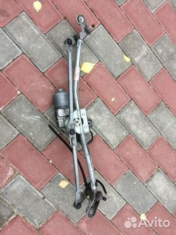 Ауди А4 Б7 Трапеция дворников с мотором