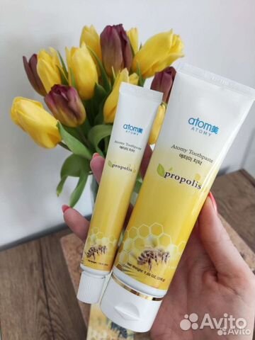 Зубная паста атоми