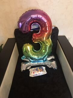 Надувная цифра 3