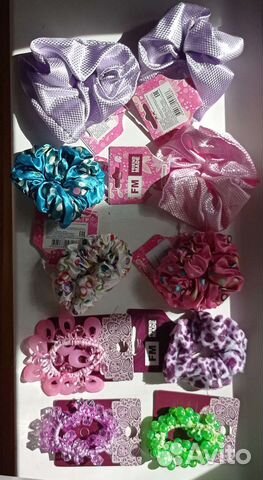 Резинки для волос, новые, разные