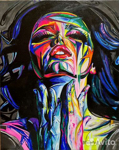 Картина маслом на холсте большая