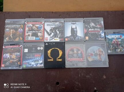 Игровые диски на ps3