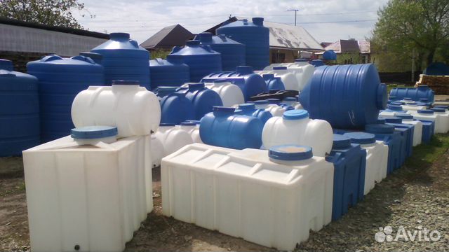 Емкости бочки от 100 литров до 15 куба пластиковые купить в Краснодаре ...