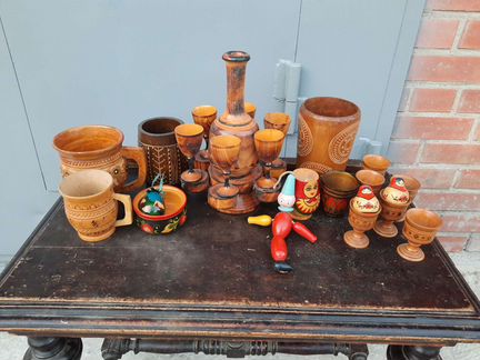 Посуды деревянный времен СССР