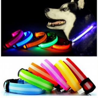 Светящийся ошейник для собак