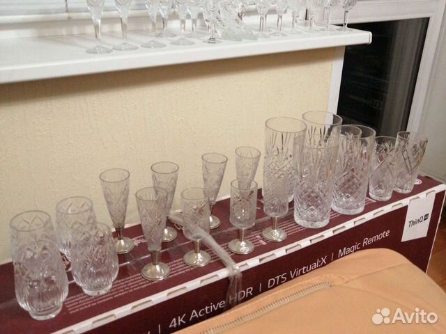 Продам фужеры, рюмки, стаканы