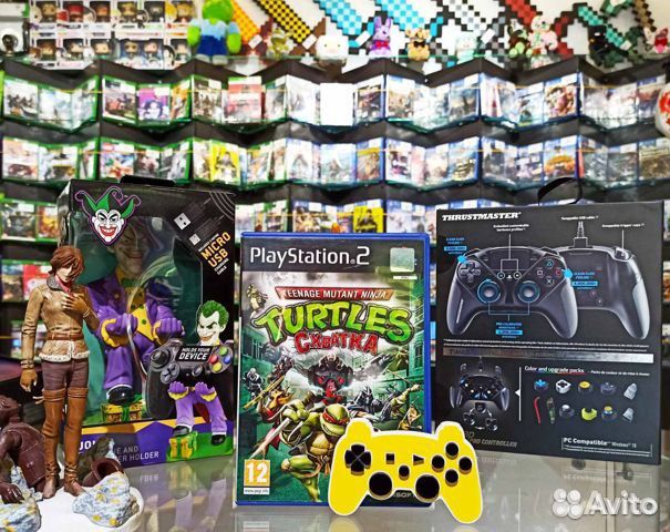 TmNt Схватка - Черепашки ниндзя - PS2 игры