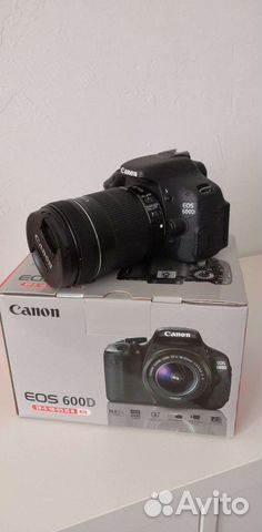 Зеркальный фотоаппарат canon eos 600d