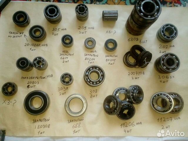 Подшипники набор
