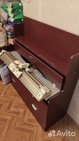 Вязальная машина зингер Singer Memo-Matic + комод