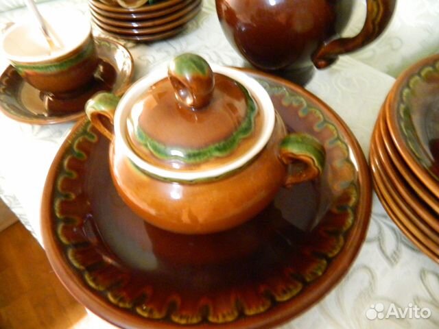 Керамический сервис - с времен СССР (см.фото)