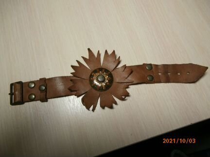 Браслет из натуральной кожи