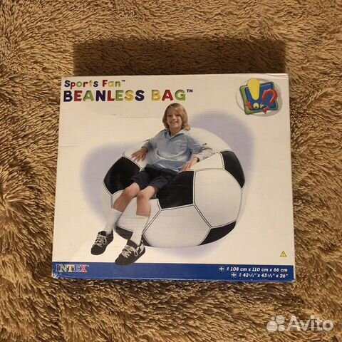Надувное кресло intex
