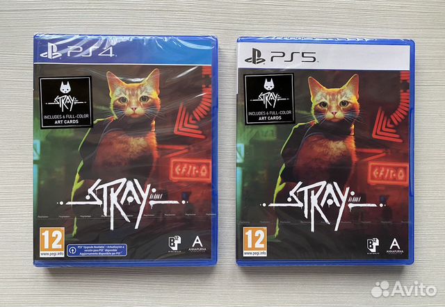 Диск Stray (Новый) для Sony PS4 / PS5