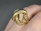 Золотое кольцо 750 пробы Италия/цена за грамм объявление продам