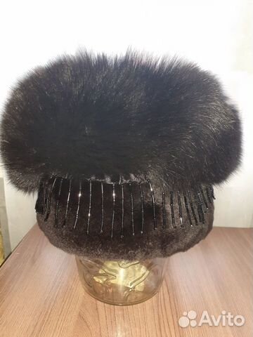Берет норковый