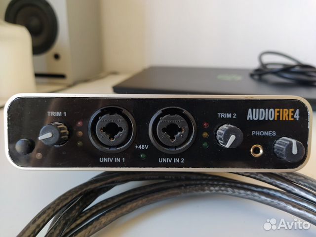 Звуковая карта echo AudioFire 4 FireWire купить в Санкт Петербурге Электроника Авито